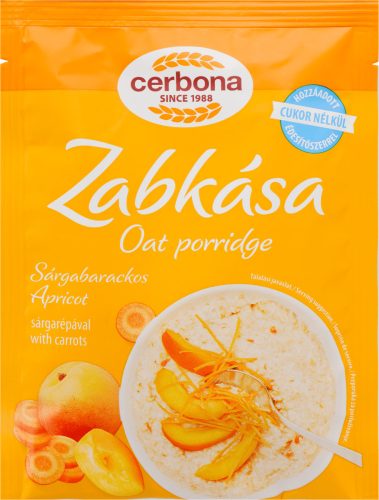 Cerbona zabkása sárgabarackos 50 g