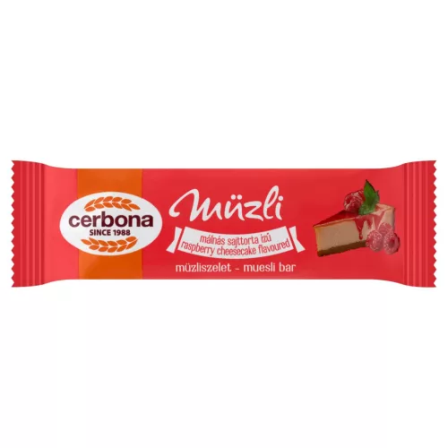 CERBONA MÁLNÁS SAJTTORTA SZELET 20G GM