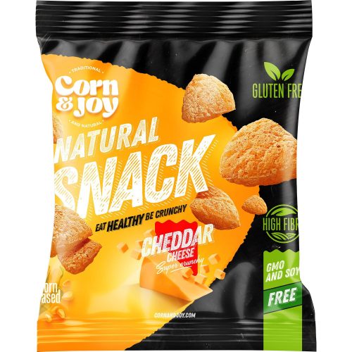 CORN&JOY SNACK CHEDDAR 40G