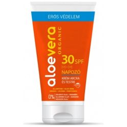   Alveola aloe vera eredeti spf30 napozó krém arcra és testre 150 ml