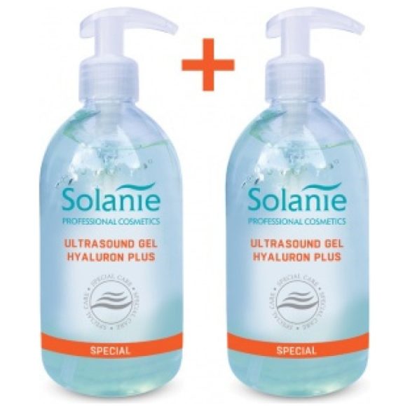 Solanie hialuron plus ultrahang gél 2x300ml 600 ml