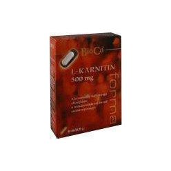 Bioco l-karnitin 500mg kapszula 60 db