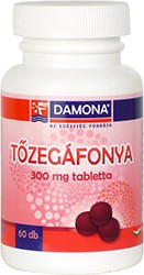 Damona tőzegáfonya tabletta 300mg 60 db