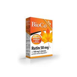 Bioco rutin 50 mg+100 mg c-vitamin kapszula 90 db