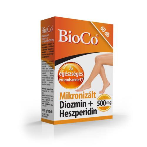 Bioco mikronizált diozmin + heszperidin kapszula 60 db