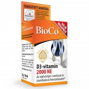 Bioco D3-vitamin 2000NE 100 db