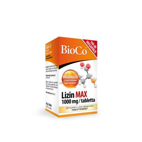 BIOCO LIZIN MAX 1000MG MEGAPACK 100DB