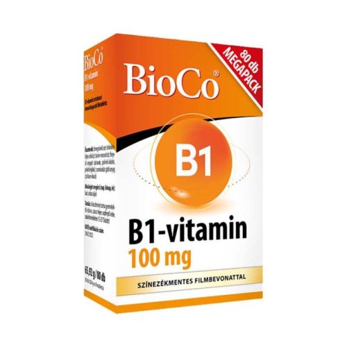 BIOCO B1-VITAMIN 100MG TABLETTA 80DB