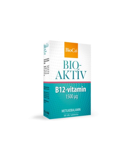 BIOCO B12-VITAMIN 1500MG BIOAKTÍV TABL.