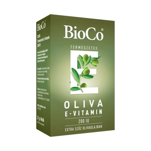 Bioco oliva természetes e-vitamin 200iu kapszula 60db