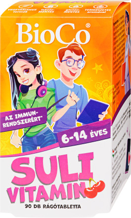BIOCO SULI VITAMIN RÁGÓTB. CSERESZ. 90DB