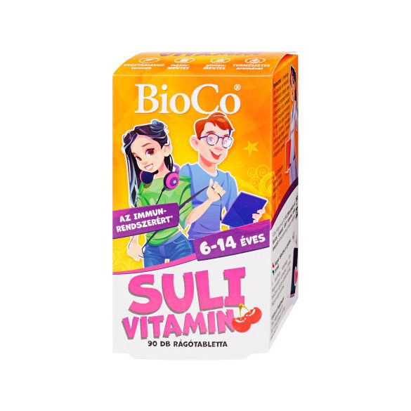 BIOCO SULI VITAMIN RÁGÓTB. CSERESZ. 90DB