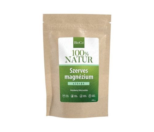 Bioco 100% natur szerves magnézium tasakos por 200 g