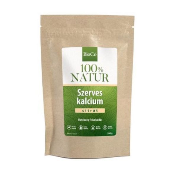 Bioco 100% natur szerves kalcium tasakos por 200 g