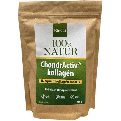 Bioco 100% natur chondractiv kollagén tasakos por 100 g