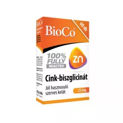 Bioco cink-biszglicinát 25mg tabletta 60 db