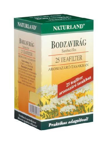 Naturland Bodzavirág Tea  25 filter