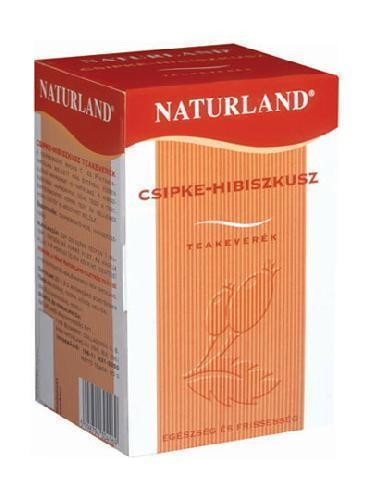 Naturland csipke-hibiszkusz tea 20x3g 60 g