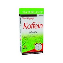 Naturland koffein tabletta 60 db