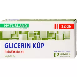 Naturland glicerin kúp felnőtteknek 2500mg 12 db