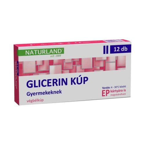 Naturland glicerin kúp gyerekeknek 1500mg 12 db