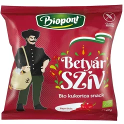 BIOPONT BIO KUKORICÁS SNACK BETYÁR SZÍV