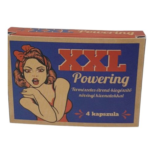 XXL Powering - természetes étrendkiegészítő férfiaknak (4db)