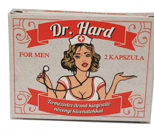 Dr. Hard for men - természetes étrendkiegészítő férfiaknak (2db)