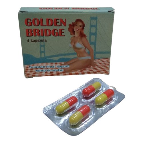 Golden Bridge - étrend-kiegészítő növényi kivonatokkal (4db)