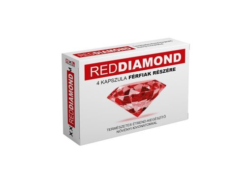 Red Diamond - természetes étrend-kiegészítő férfiaknak (4db)