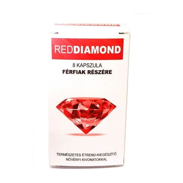 Red Diamond - természetes étrend-kiegészítő férfiaknak (8db)