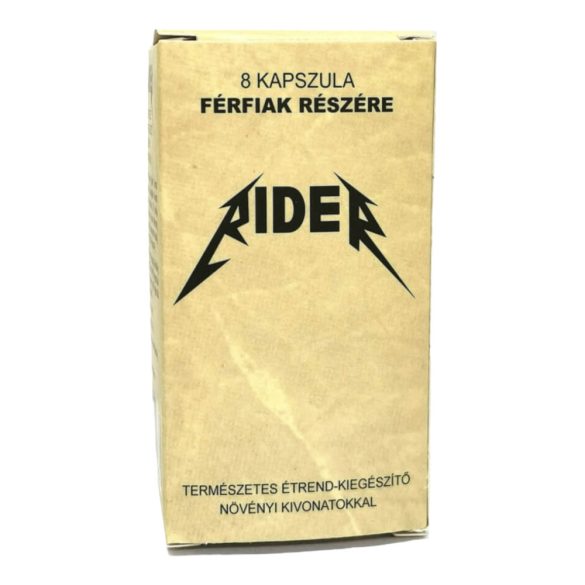 Rider - természetes étrend-kiegészítő férfiaknak (8db)