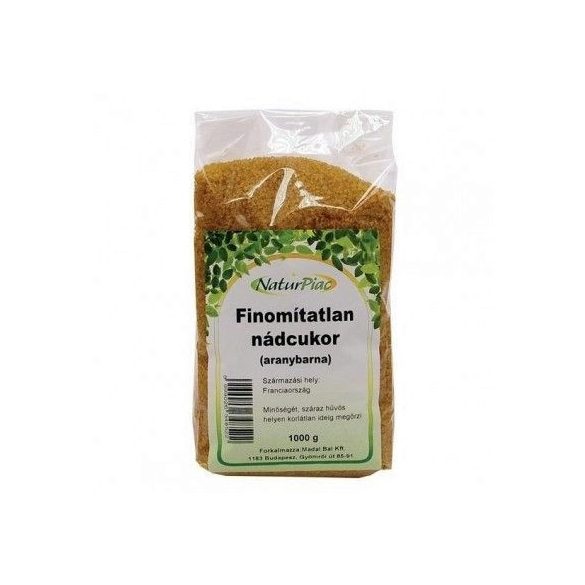 Naturpiac finomítatlan nádcukor aranybarna 1000 g