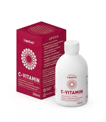 Lipocell c-vitamin folyékony étrend-kiegészítő 250 ml