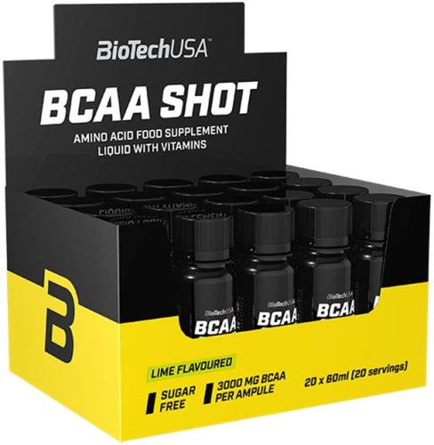 BiotechUSA BCAA Shot 60 ml lime