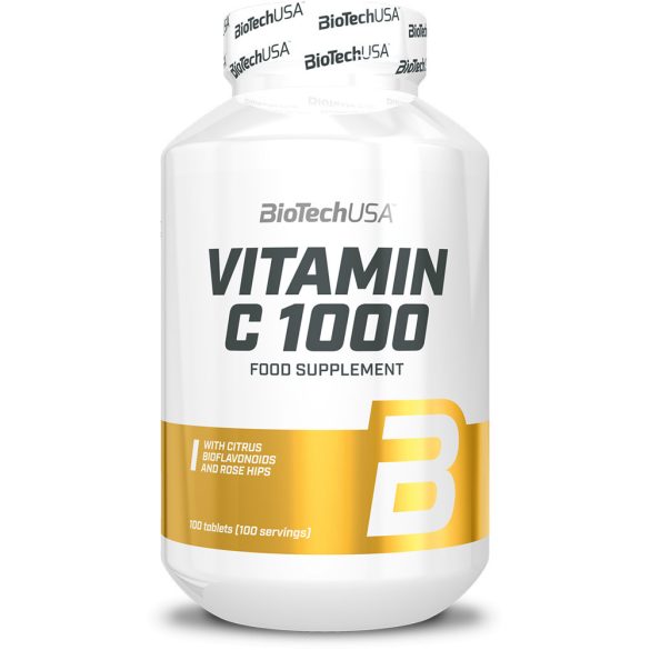 Biotech c vitamin 1000 bioflavonoids tabletta 100 db