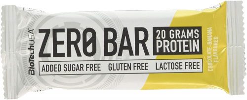 BiotechUSA Zero Bar 50g csokoládé-banán