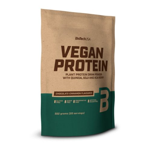 BiotechUSA Vegan Protein 500g csokoládé-fahéj