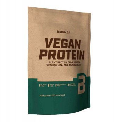 BiotechUSA Vegan Protein 500g vaníliás sütemény