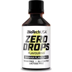 BiotechUSA Zero Drops 50ml banán