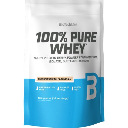 BiotechUSA 100% Pure Whey 454g cookies&cream