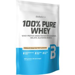 BiotechUSA 100% Pure Whey 454g csokoládé-mogyoróvaj