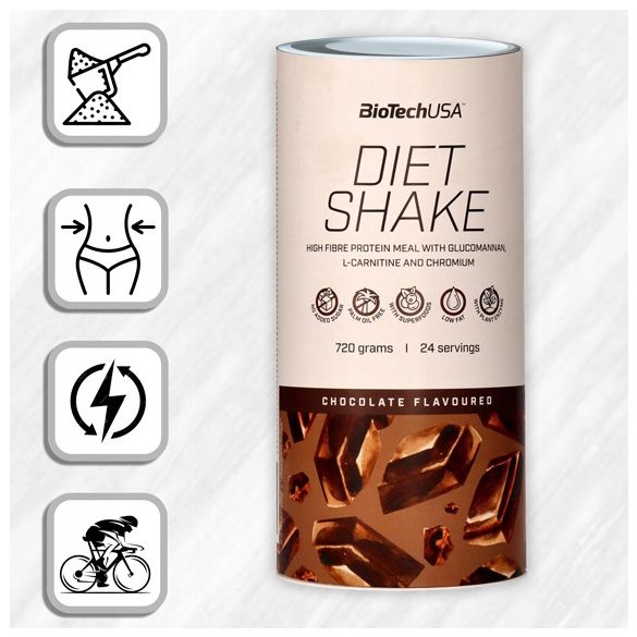 BIOTECH DIET SHAKE CSOKOLÁDÉ 720G