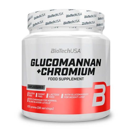 BiotechUSA Glucomannan + Chromium 225g