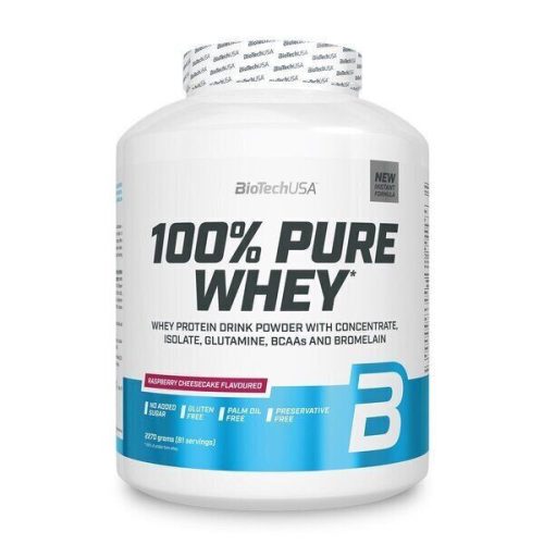 BiotechUSA 100% Pure Whey 2270g almás pite