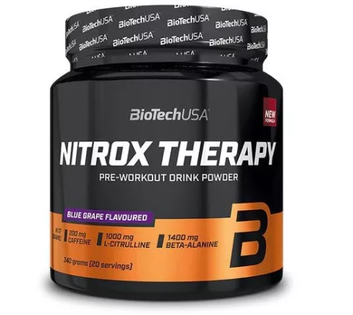 BiotechUSA NitroX Therapy 340g kékszőlő