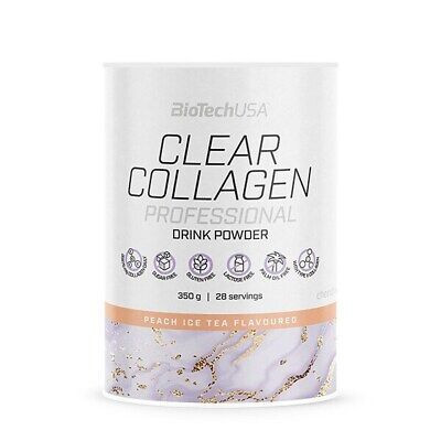 BiotechUSA Clear Collagen Professional 350g barackos ice tea