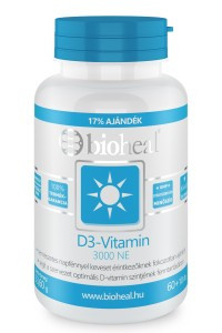 Bioheal d3-vitamin 3000 ne 70 db