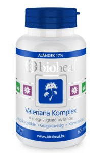 Bioheal Valeriána Komplex Tabletta 70 db