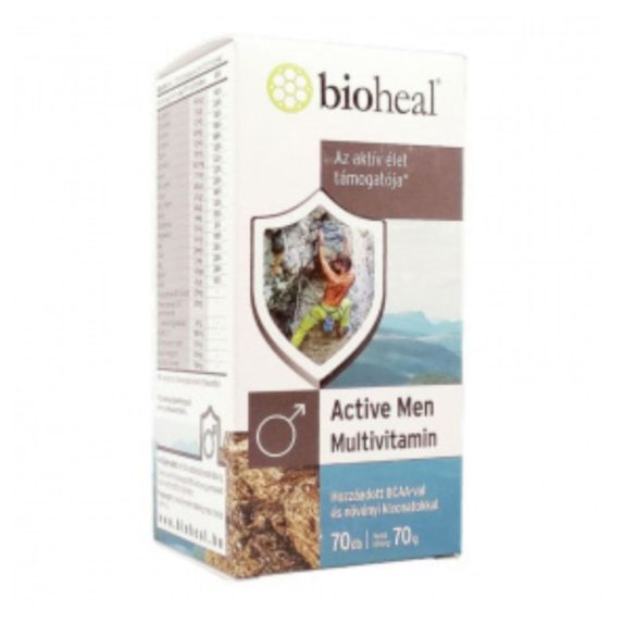 Bioheal active men multivitamin tabletta 70 db